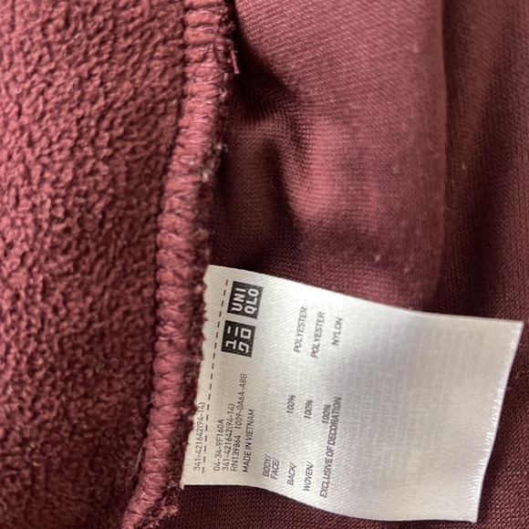 JWAnderson Uniqlo Men’S Windproof pile-lined Fleece Vest SZ XXS - Picture 8 of 9